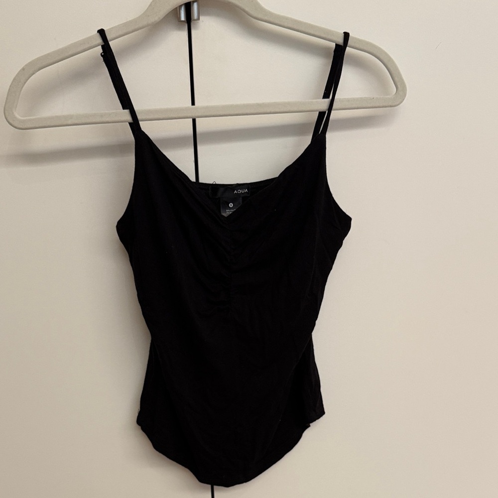 Aqua Sleek Black Bodysuit